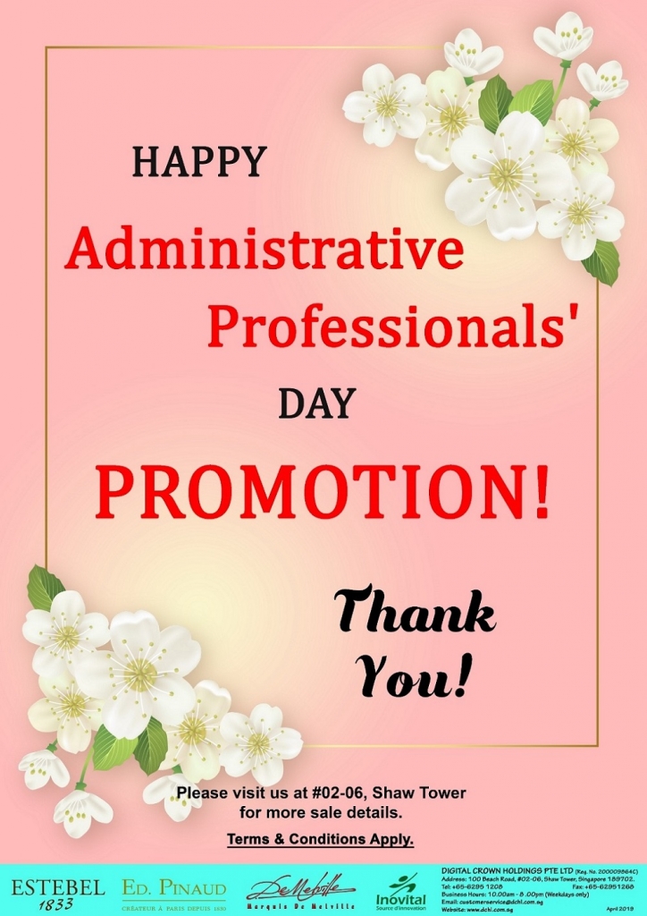 1. Administrative Professionals' Day '19