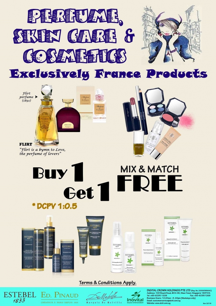 3. Perfume, Cosmetics & SkinCare