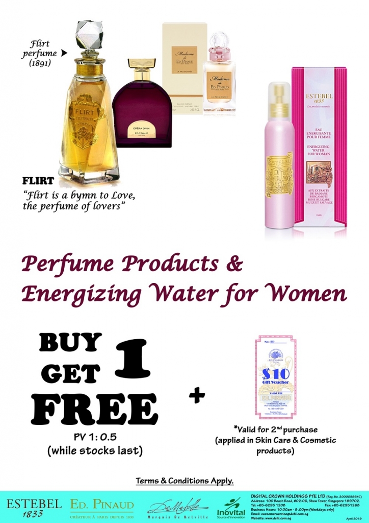 3. Perfume & Energizing