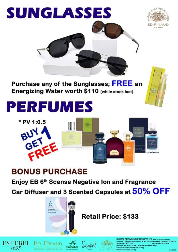 4. Sunglasses & Perfumes