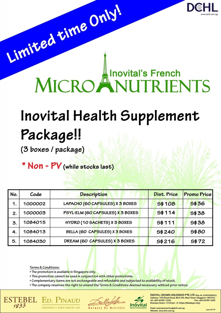 7.Inovital Packages